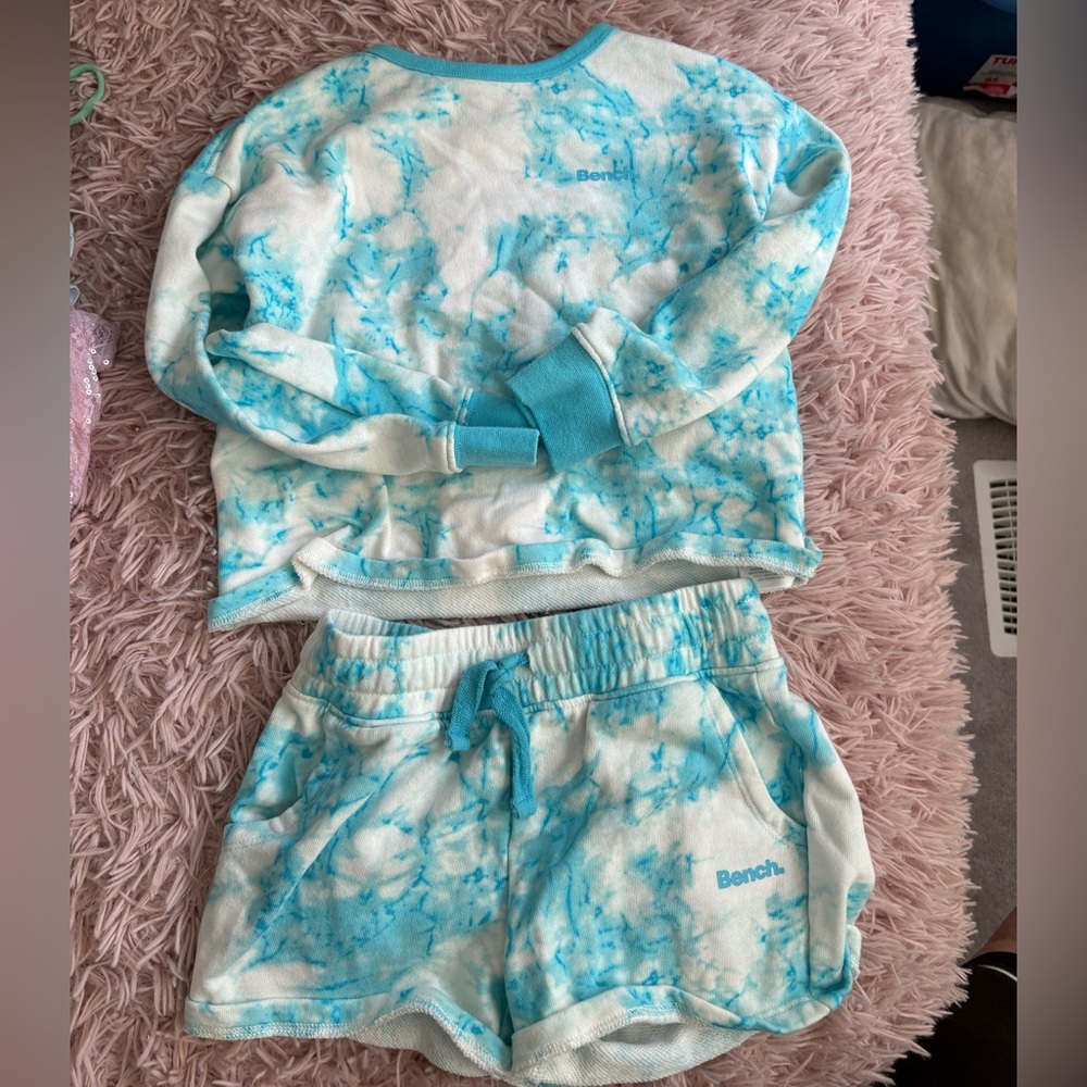 Bench Kids Pajamas - Blue Tie-Dye